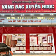 Thiết kế tiệm vàng Xuyến Ngọc tại Hà Tĩnh diện tích 88m2